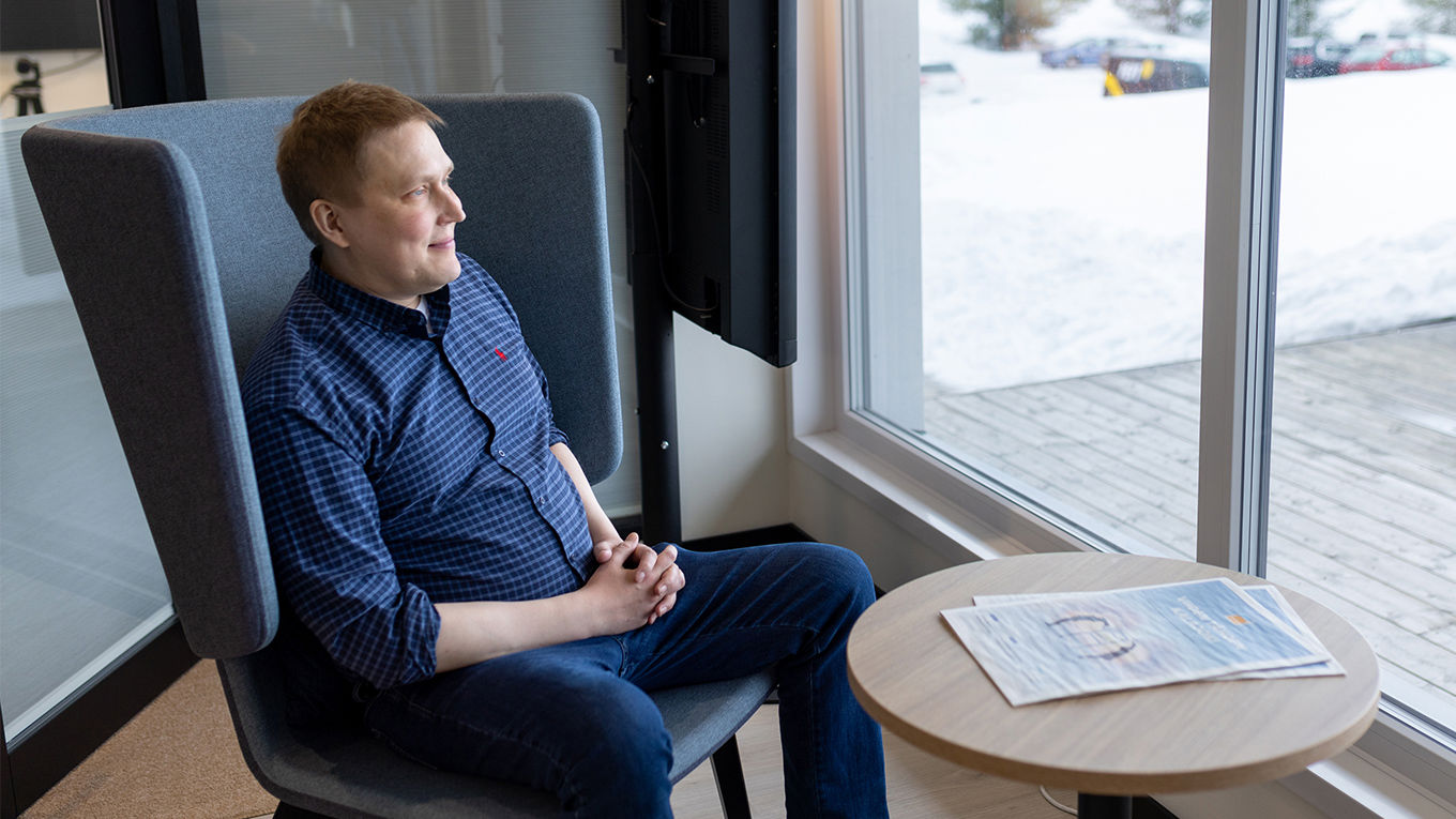 Santeri Halonen Kalajoen toimistohotelli Luotsissa