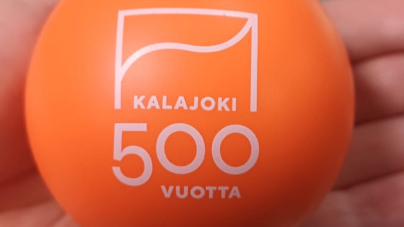 Kalajoki 500 stressipallo.