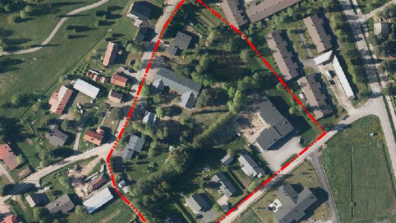 Kirkonseudun asemakaavan muutos korttelissa 1031, kartta