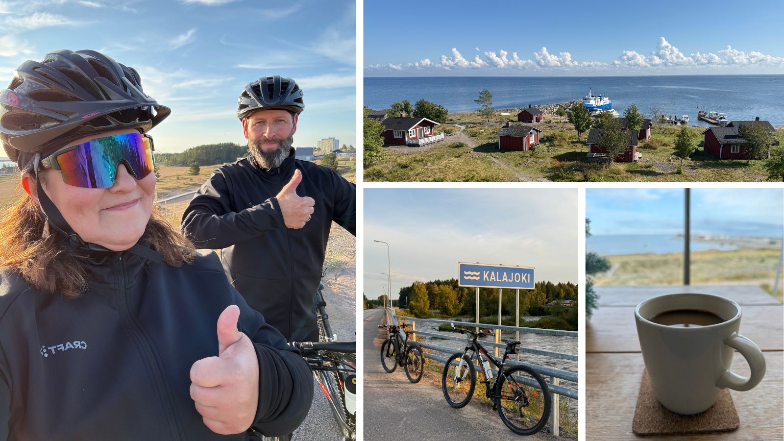 Kuvakollaasi Kalajoelta