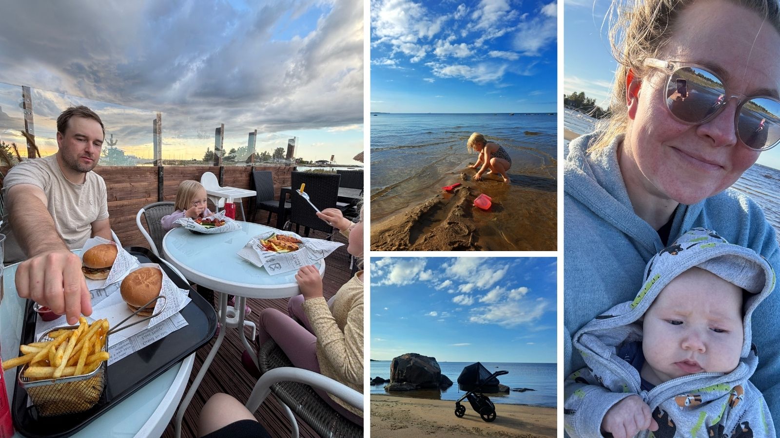 Kuvakollaasi Kalajoelta