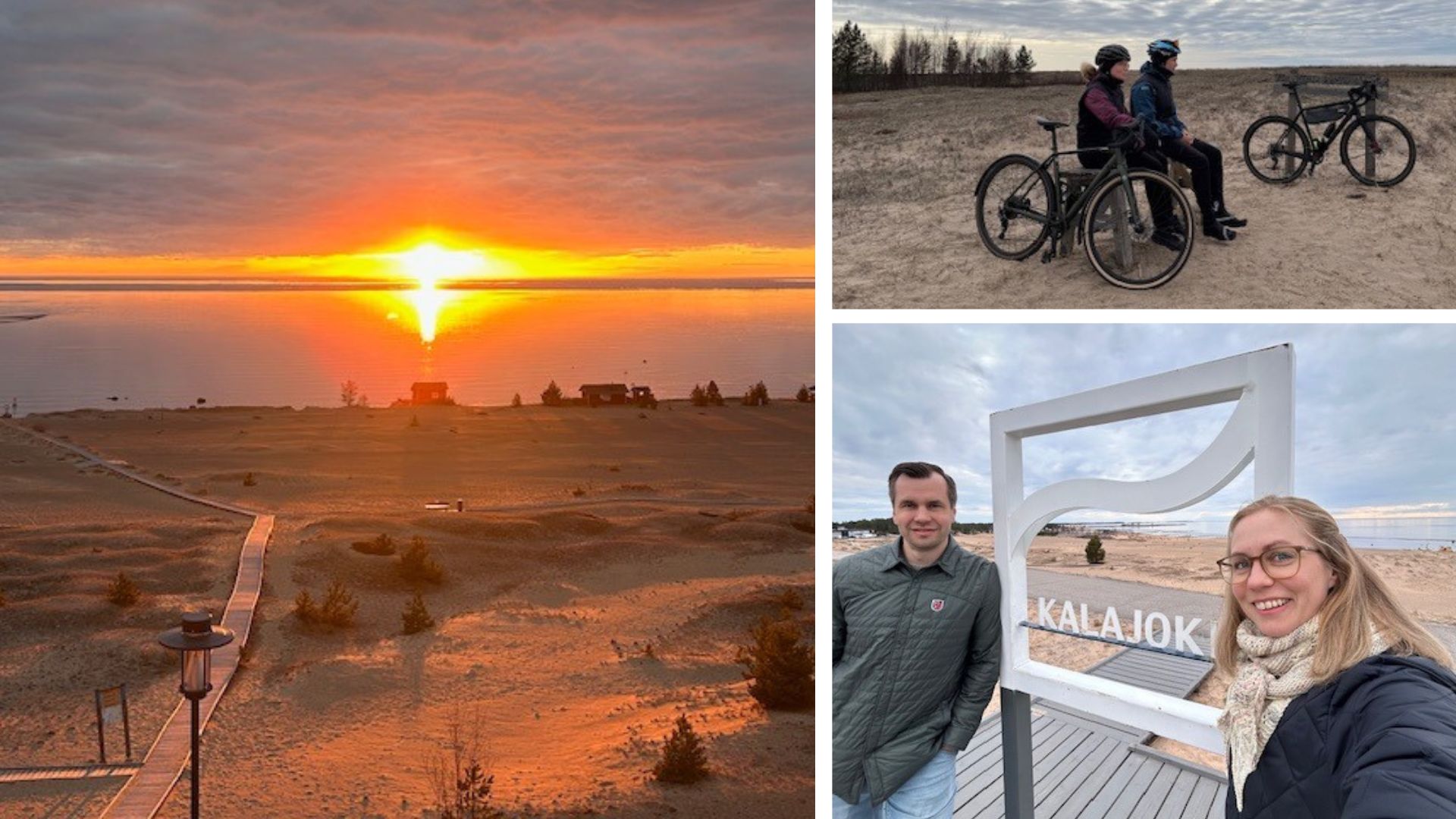 Kuvakollaasi Kalajoelta