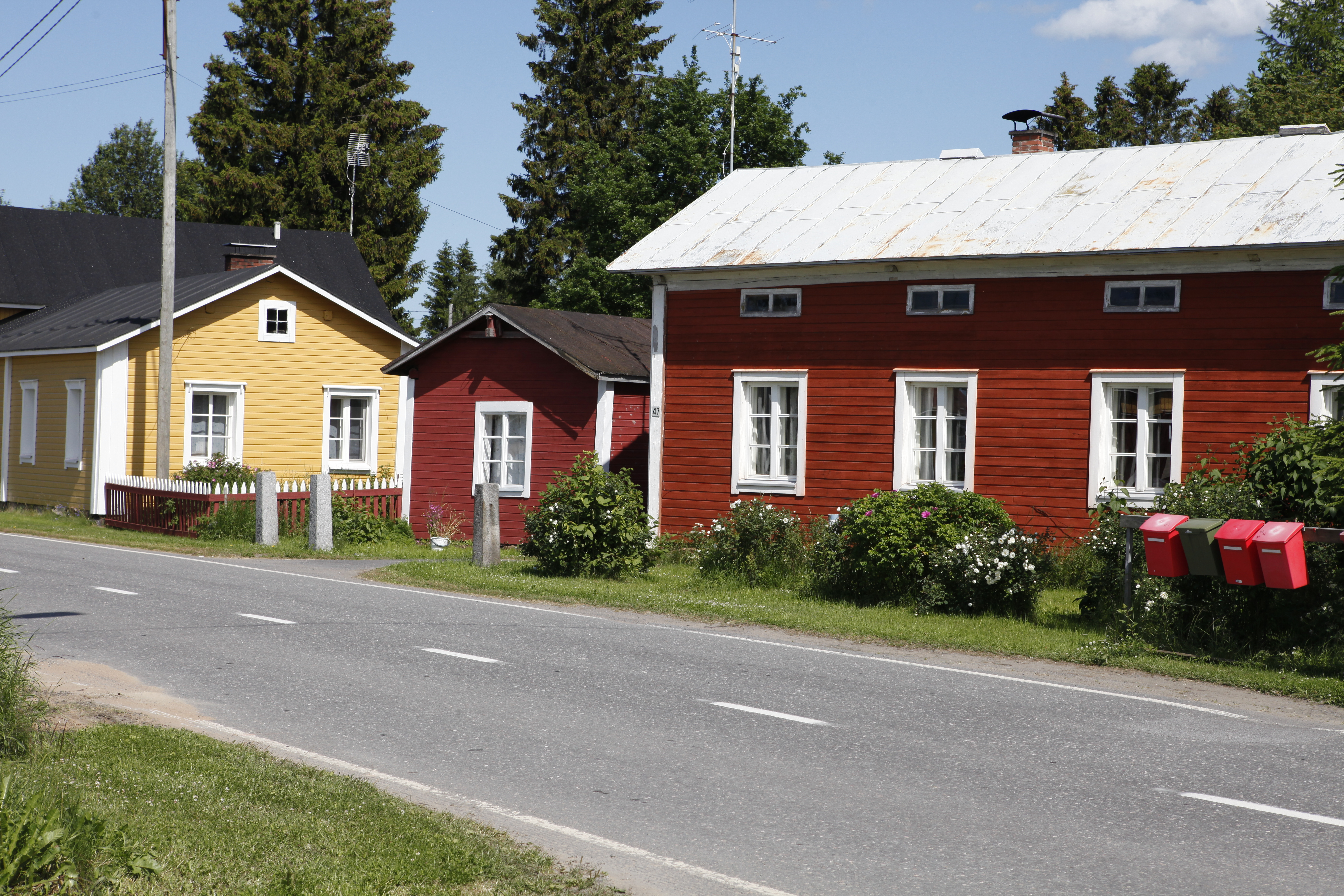 Plassin talot. Kuva: Visit Kalajoki / Kalajoki Matkailuyhdistys ry