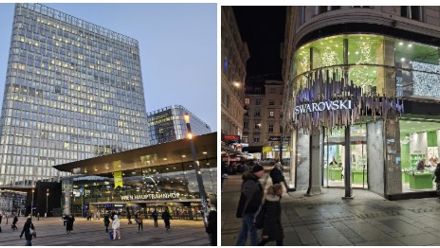 modern glass buildings